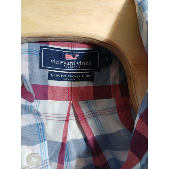Vineyard Vines Mens Slim Fit Tucker Shirt Size Small - Picture 2 of 3